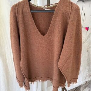 Free People Fringe Sweater